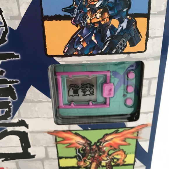 NEW SEALED Digimon X Version XB Digital Pet English Green Blue/Teal Pink - Picture 3 of 11